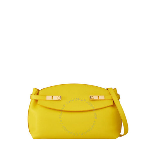 Ferragamo, Hug Gancini-Buckled Calfskin Shoulder Bag