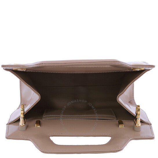 Ferragamo, Ladies Beige Wanda Leather Mini Bag
