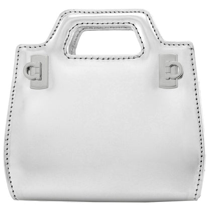 Ladies Grey Wanda Micro Crossbody Bag