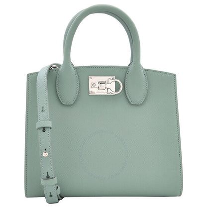 Ferragamo, Ladies Mini Studio Box Small Tote Bag