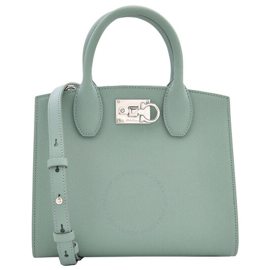 Ferragamo, Ladies Mini Studio Box Small Tote Bag