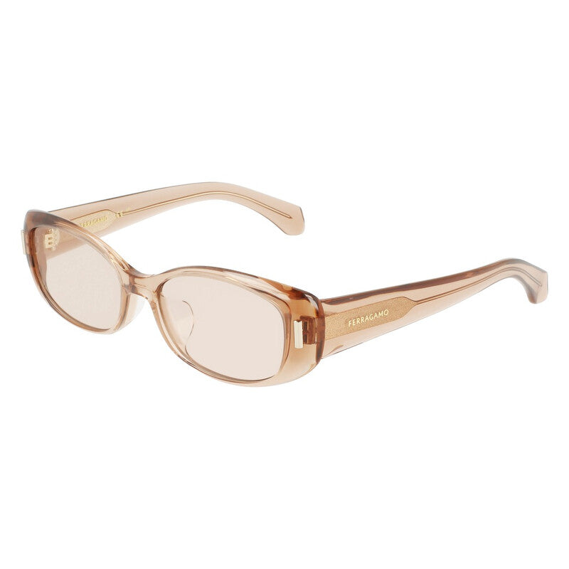 Light Brown Oval Ladies Sunglasses