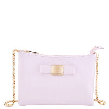Logo-Plaque Mini Leather Shoulder Bag