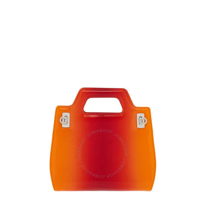 Ferragamo, Mini Wanda Top Handle Leather Hand Bag