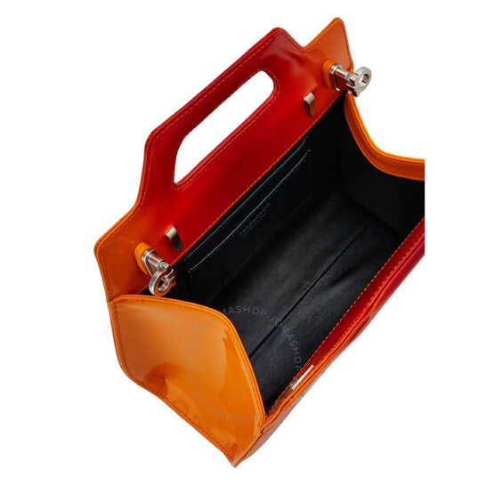 Ferragamo, Mini Wanda Top Handle Leather Hand Bag