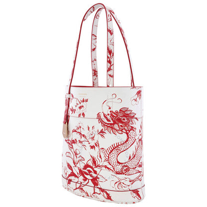 Ferragamo, North-South Floral Print Tote Bag