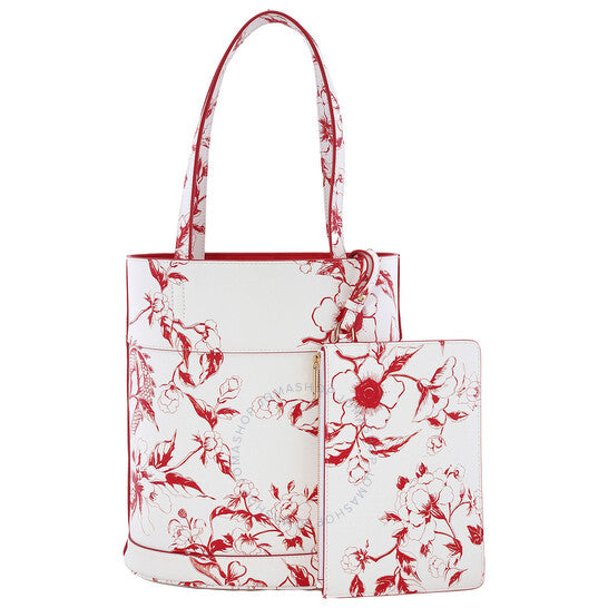 Ferragamo, North-South Floral Print Tote Bag