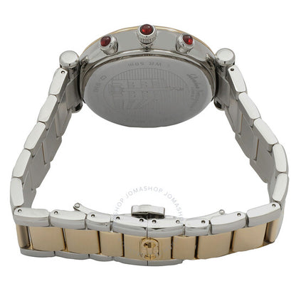Ferragamo, Ora Chronograph Quartz Silver Dial Two-Tone Ladies Watch