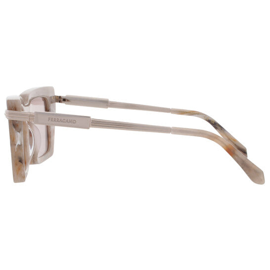 Pink Rectangular Ladies Sunglasses