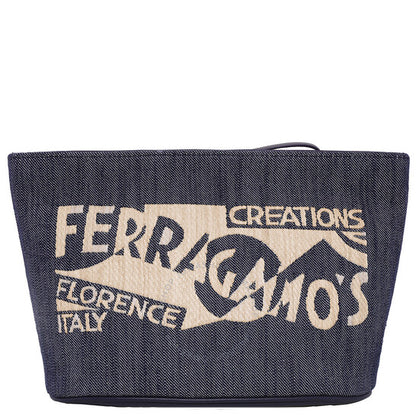 Ferragamo, Pouch With Logo