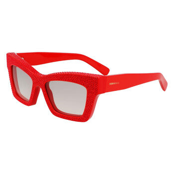 Red Butterfly Ladies Sunglasses
