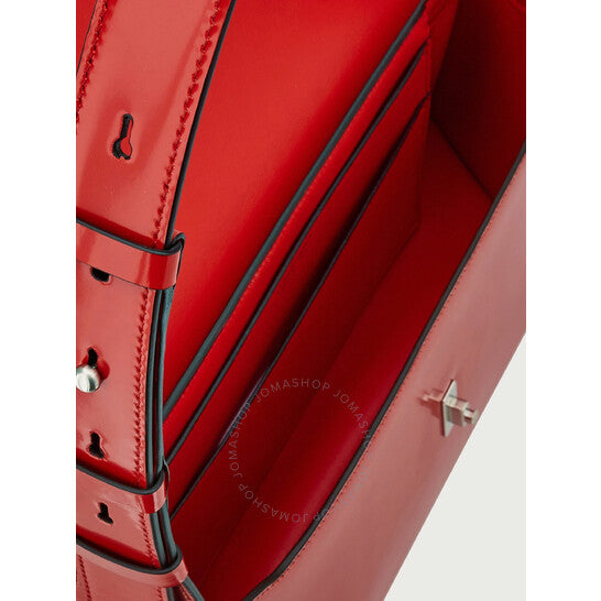 Ferragamo, Red Geometric Shoulder Bag (M)