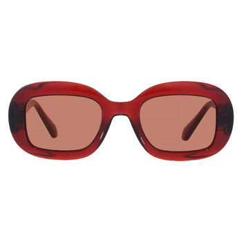 Red Oval Ladies Sunglasses