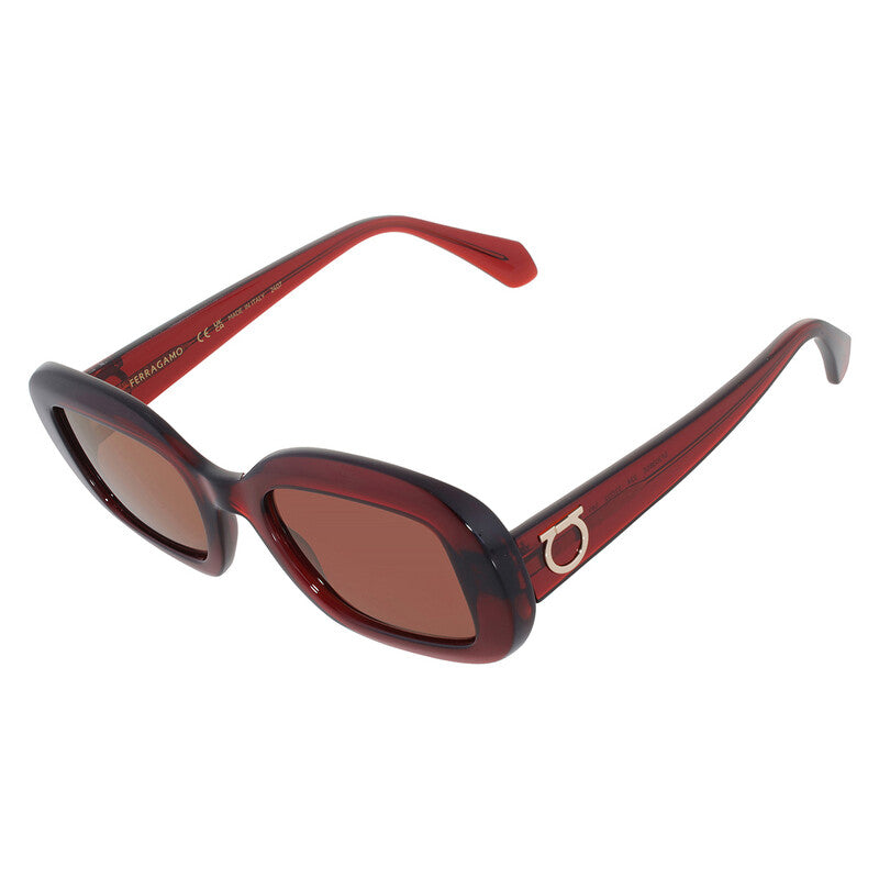 Red Oval Ladies Sunglasses