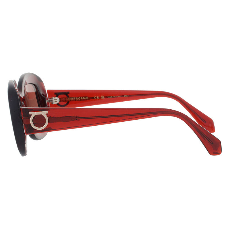 Red Oval Ladies Sunglasses