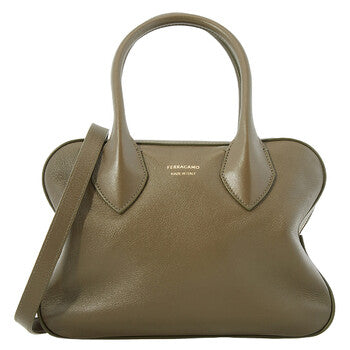 Top Handle Leather Bag