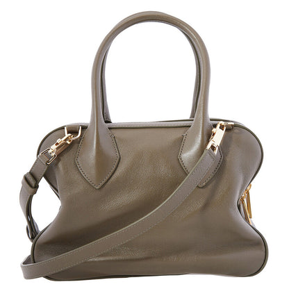 Top Handle Leather Bag
