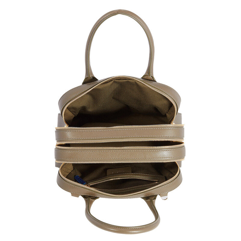 Top Handle Leather Bag