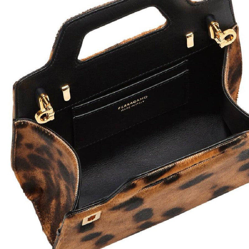 Wanda Leopard Print Mini Bag