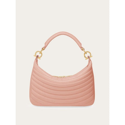 Women'S Pink Calf Leather Bag