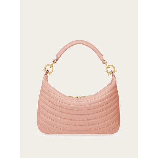 Women'S Pink Calf Leather Bag