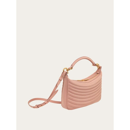 Women'S Pink Calf Leather Bag