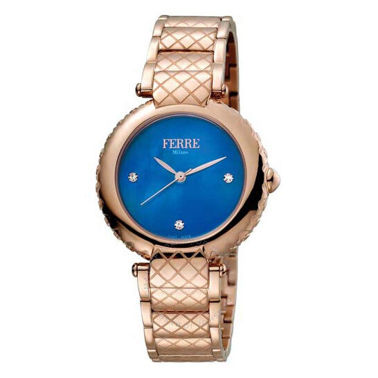 ساعة فيري ميلانو النسائية ذات الميناء الأزرق