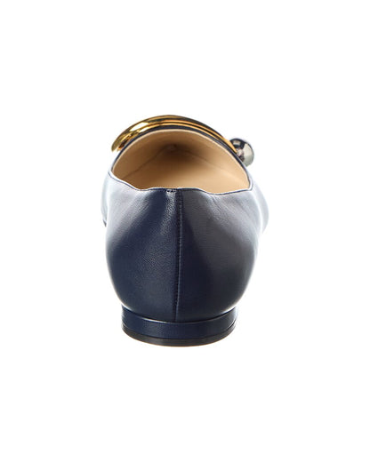 harper leather flat