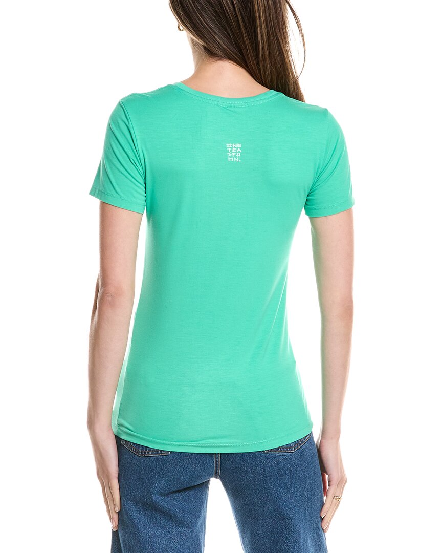 fitted logo t-shirt
