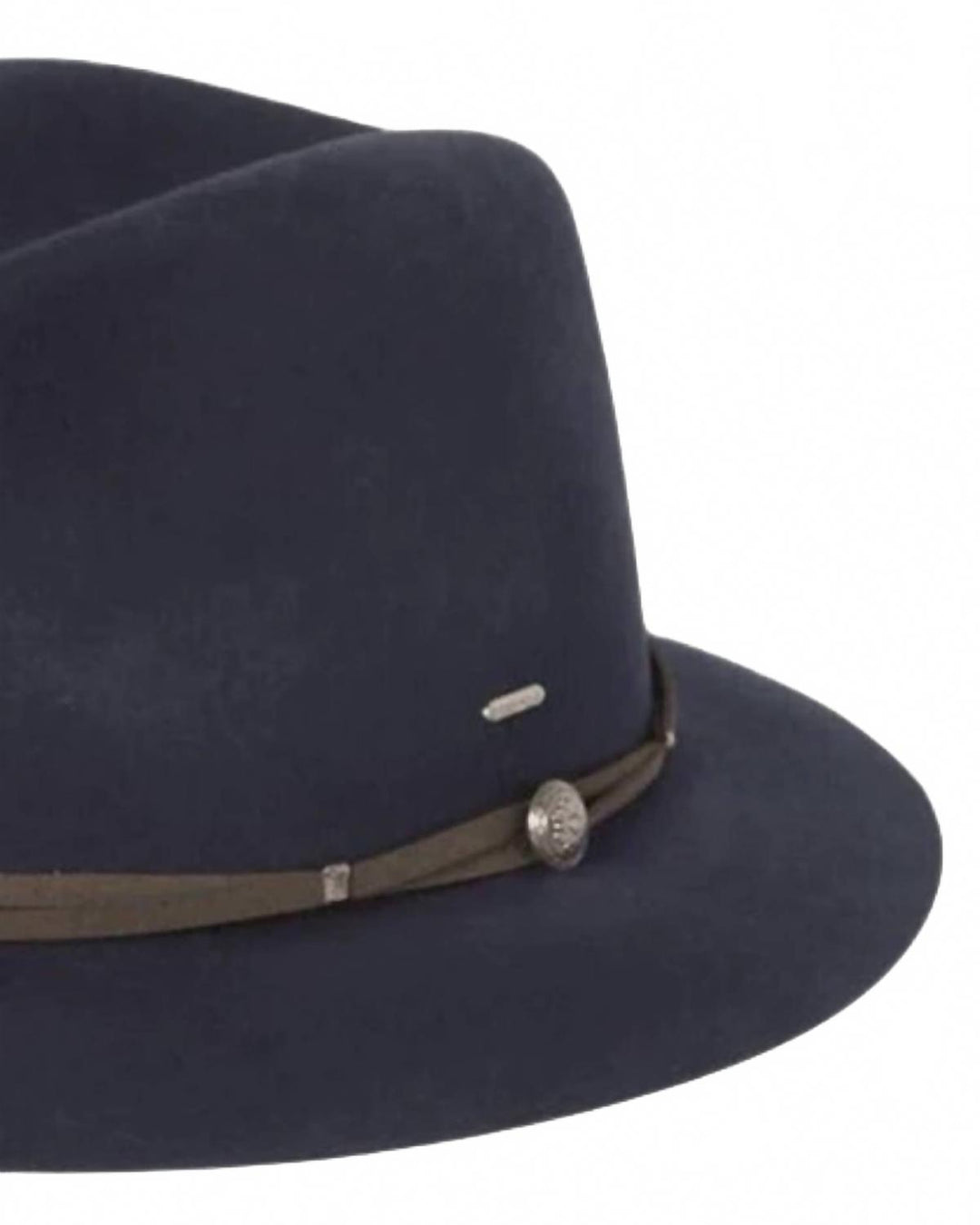women's matilda wool felt hat in navy
