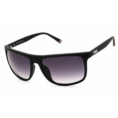 Men's Blue Rectangular Sunglasses