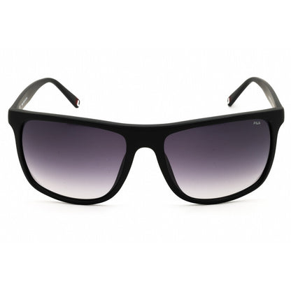 Men's Blue Rectangular Sunglasses