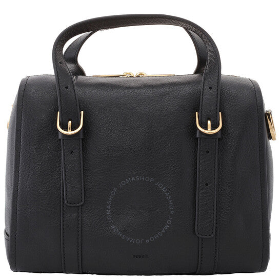Fossil, Black Leather Carlie Satchel