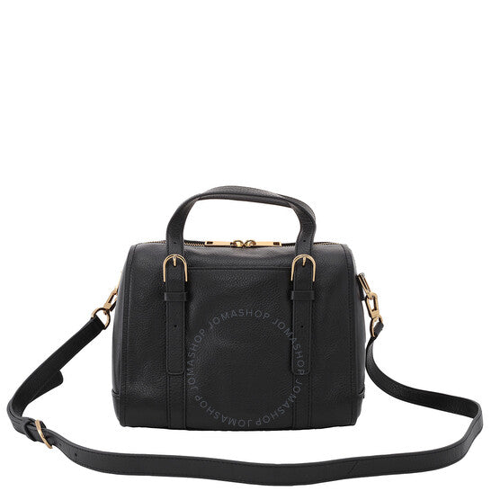 Fossil, Black Leather Carlie Satchel
