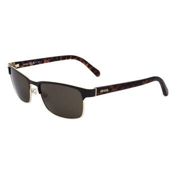 Bronze Rectangular Men's Sunglasses