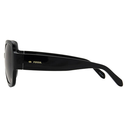 Brown Gradient Square Ladies Sunglasses