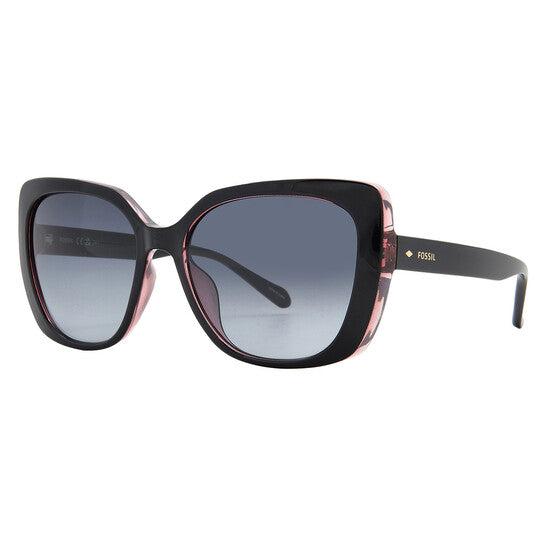 Smoke Gradient Butterfly Ladies Sunglasses