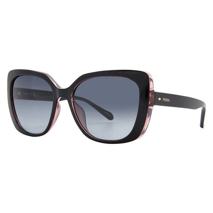 Smoke Gradient Butterfly Ladies Sunglasses
