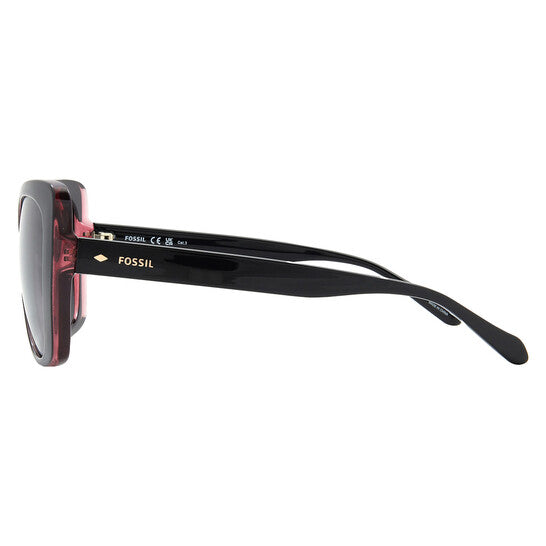 Smoke Gradient Butterfly Ladies Sunglasses