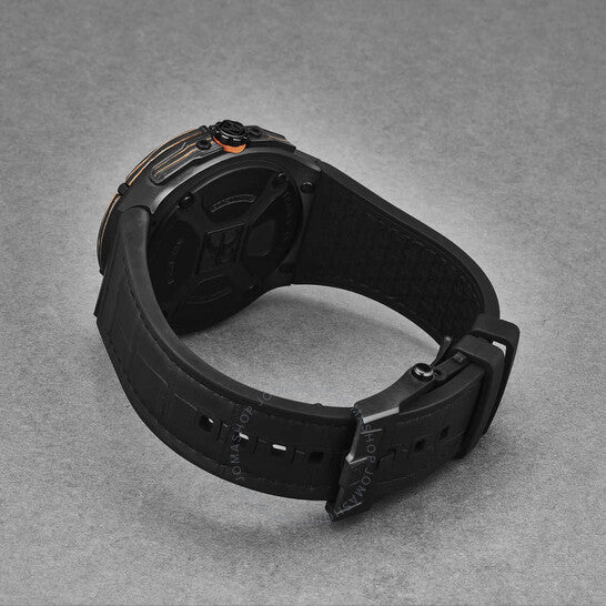 Franck Dubarry, Crazy Wheel Black Dial Men's Watch