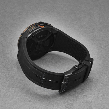 Franck Dubarry, Crazy Wheel Black Dial Men's Watch