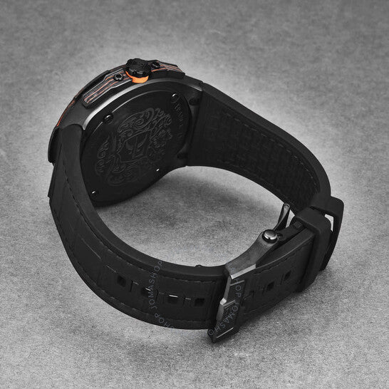 Franck Dubarry, Diver Automatic Orange Dial Men's Watch