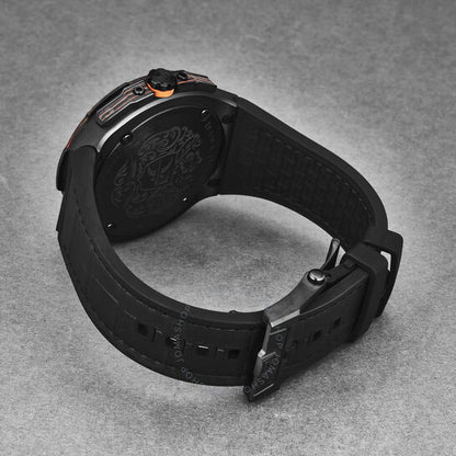 Franck Dubarry, Diver Automatic Orange Dial Men's Watch