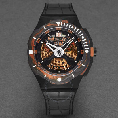 Franck Dubarry, Diver Automatic Orange Dial Men's Watch