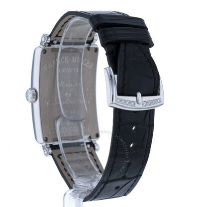 Franck Muller, Long Island Quartz Diamond Black Dial Ladies Watch