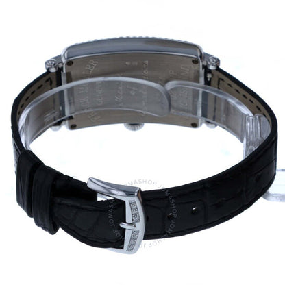 Franck Muller, Long Island Quartz Diamond Black Dial Ladies Watch