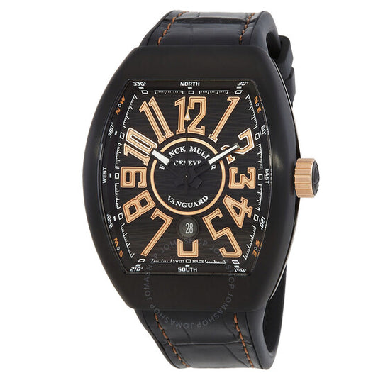 Franck Muller, Vanguard Automatic Black Dial Men's Watch