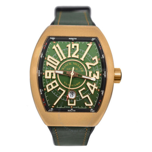 Franck Muller, Vanguard Automatic Green Dial Men's Watch
