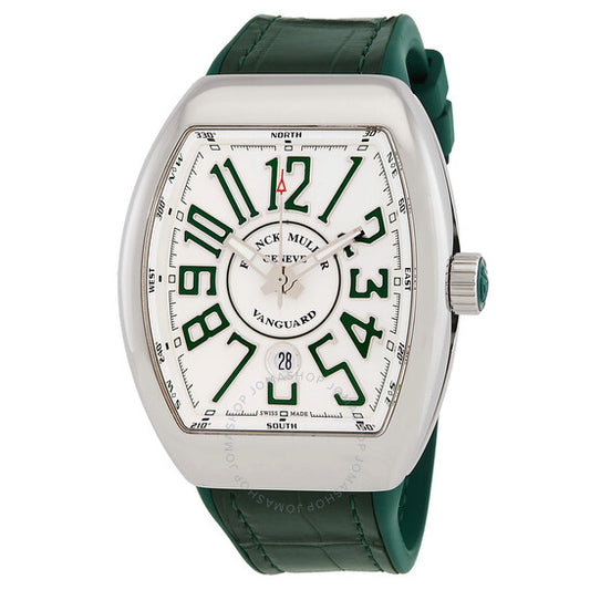 Franck Muller, Vanguard Automatic White Dial Men's Watch