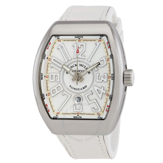 Franck Muller, Vanguard Automatic White Dial Men's Watch